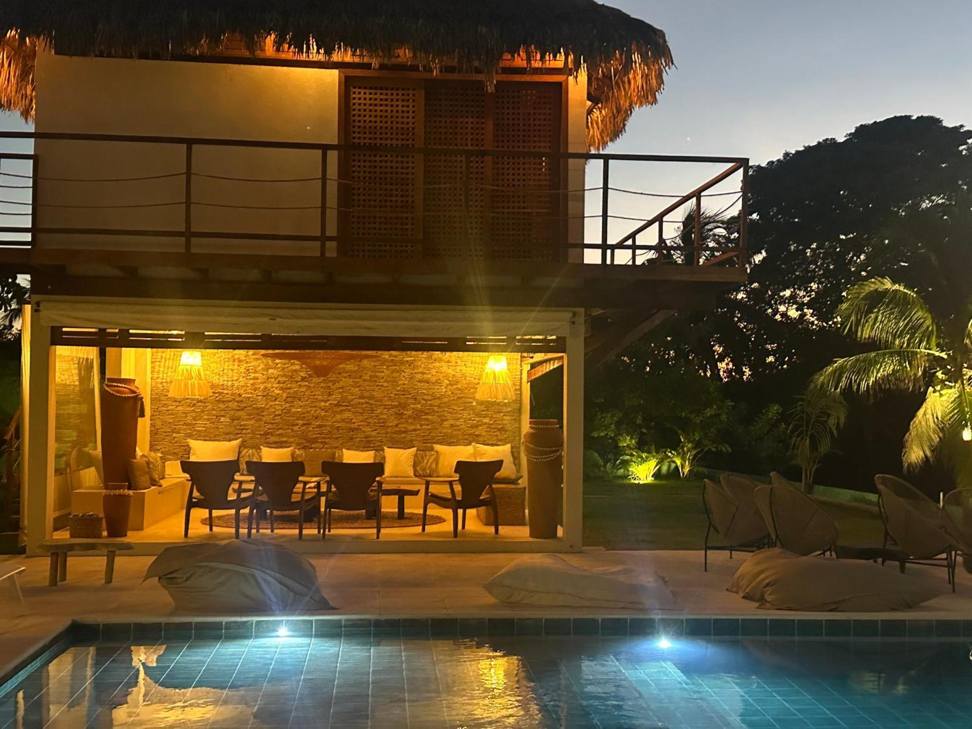 Villa Temalou - Pipa - Tibau Do Sul - Brasil Praia de Pipa Eksteriør bilde